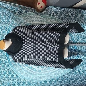 Calvin Klein Knit Poncho